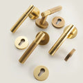 Belndora Brass Door Lock Set