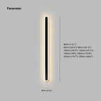 Beltanta Linear Outdoor Wall Lamp