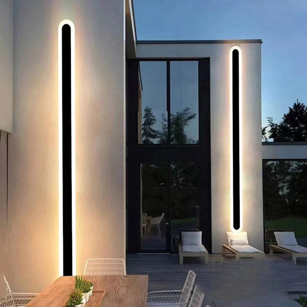 Beltanta Linear Outdoor Wall Lamp