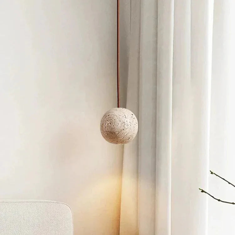 Berbeda Travertine Pendant Lamp