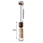 Bersira Travertine Pendant Lamp