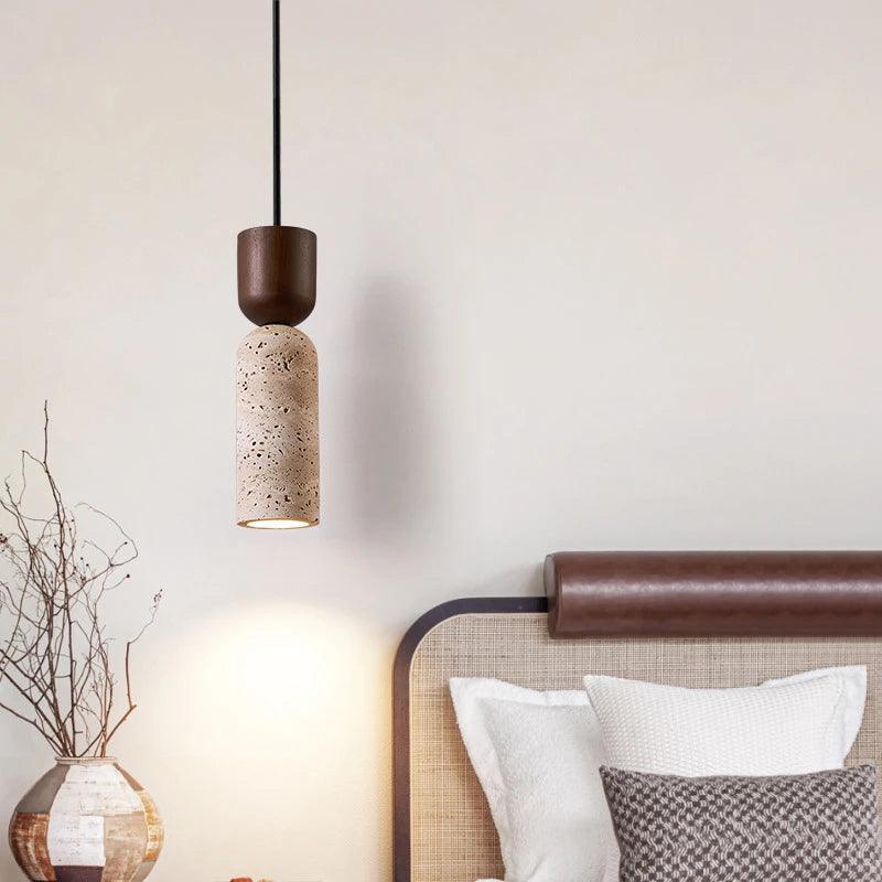 Bersira Travertine Pendant Lamp