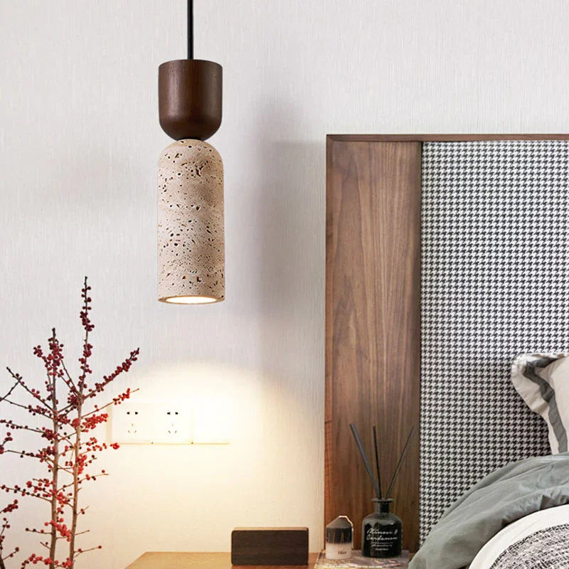 Bersira Travertine Pendant Lamp