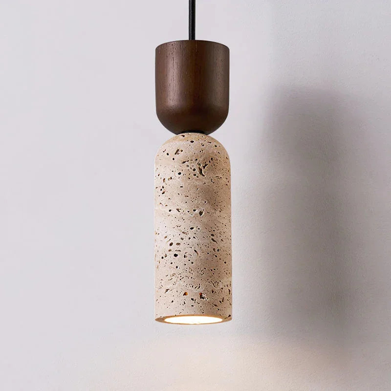 Bersira Travertine Pendant Lamp