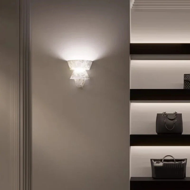 Bertando Marble Wall Light