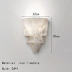 Bertando Marble Wall Light