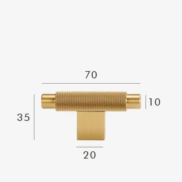 Bertara Knurled Cabinet Knobs