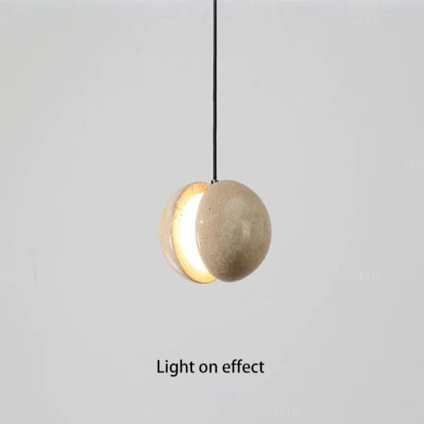 Bertara Travertine Pendant Lamp
