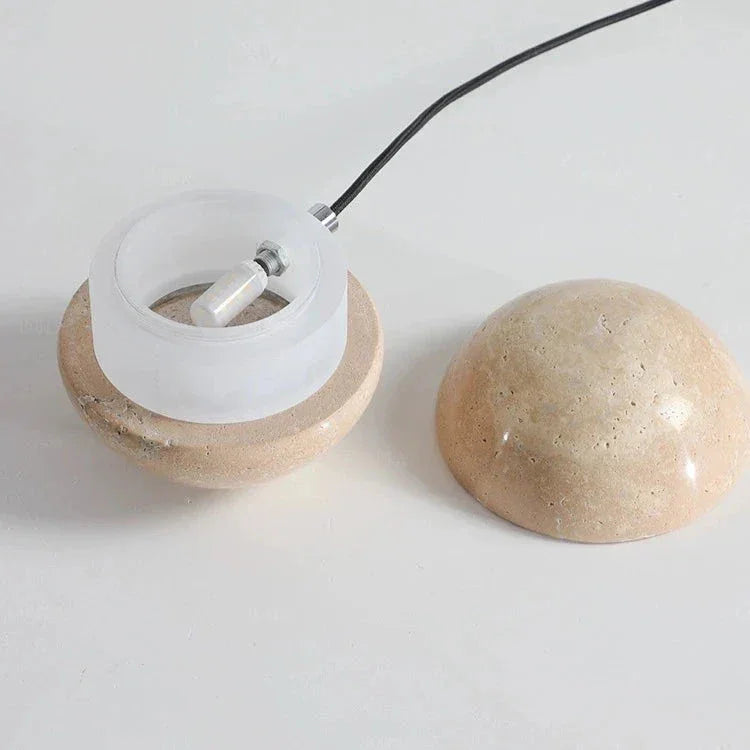 Bertara Travertine Pendant Lamp