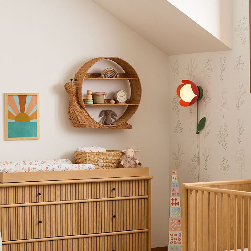 Bookcase Woven Natural Fiber | TheKanta