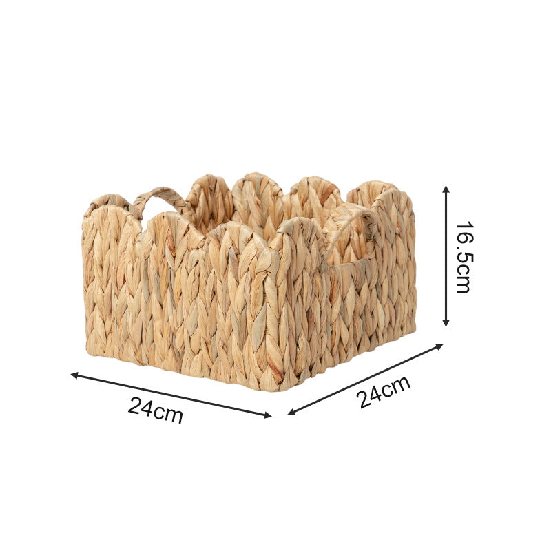 Braided Storage Basket with High Sides | TheKanta
