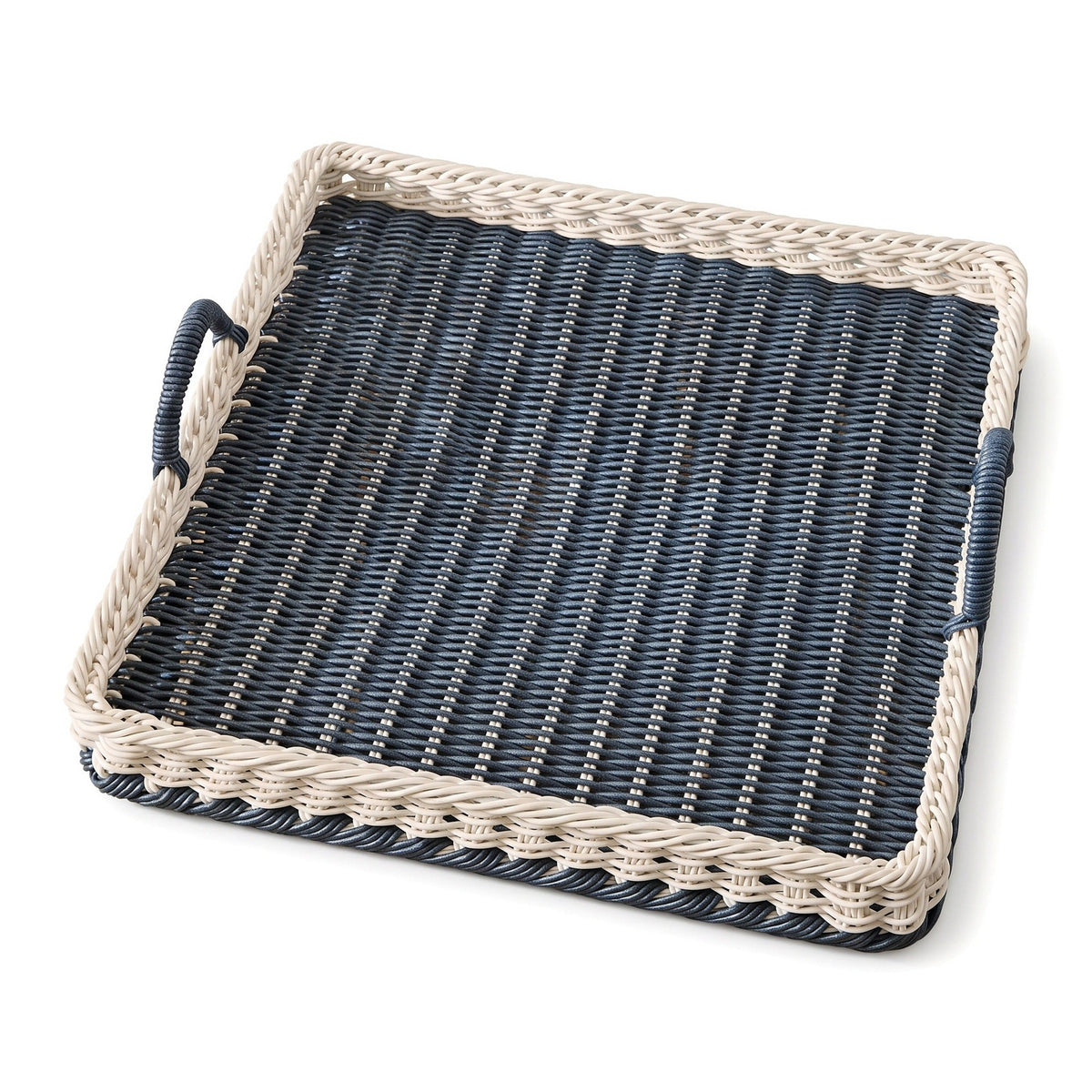 Breakfast Tray Woven Natural Fiber Soft Textile | TheKanta