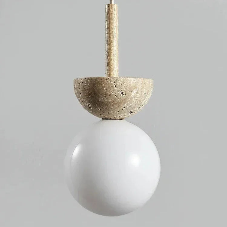 Brylisa Travertine Pendant Lamp