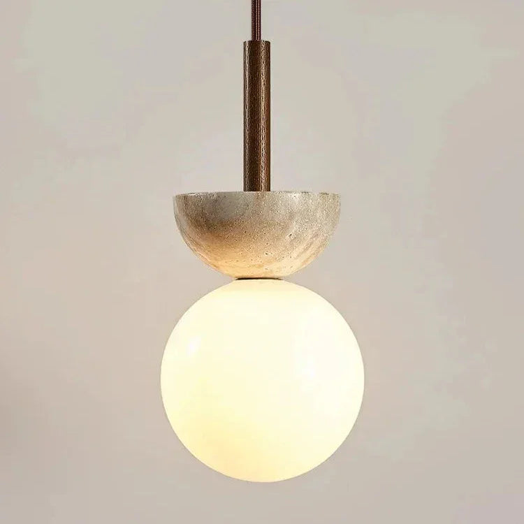 Brylisa Travertine Pendant Lamp