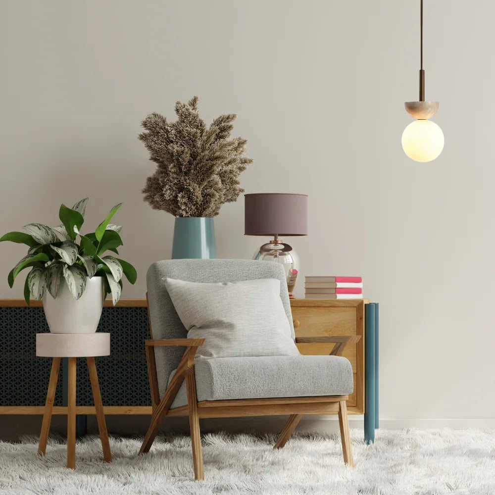 Brylisa Travertine Pendant Lamp