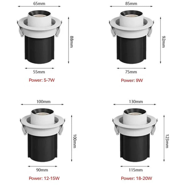 Bryndara LED Recessed Downlight