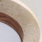 Brynosa Travertine Ceiling Lamp
