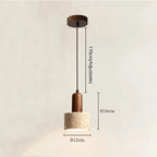 Bryrola Travertine Pendant Lamp