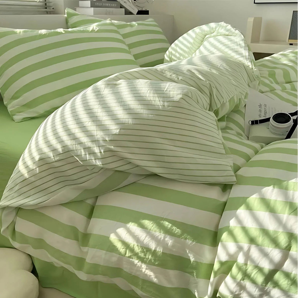 Brytona Striped Bedding Set