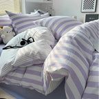 Brytona Striped Bedding Set