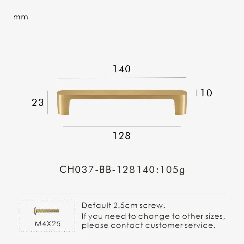 Calyra Wall Brass Handles