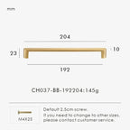 Calyra Wall Brass Handles