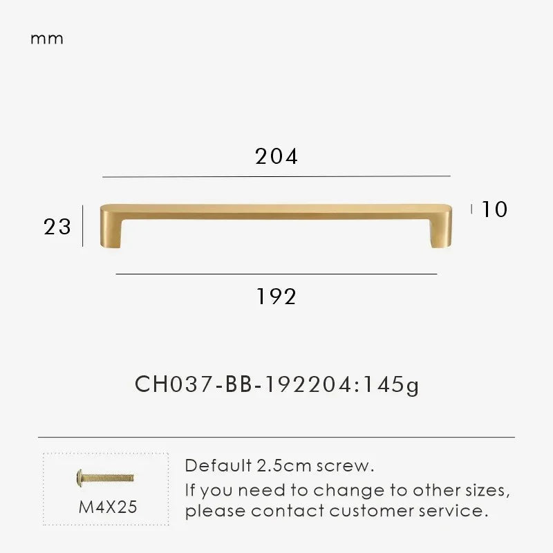 Calyra Wall Brass Handles