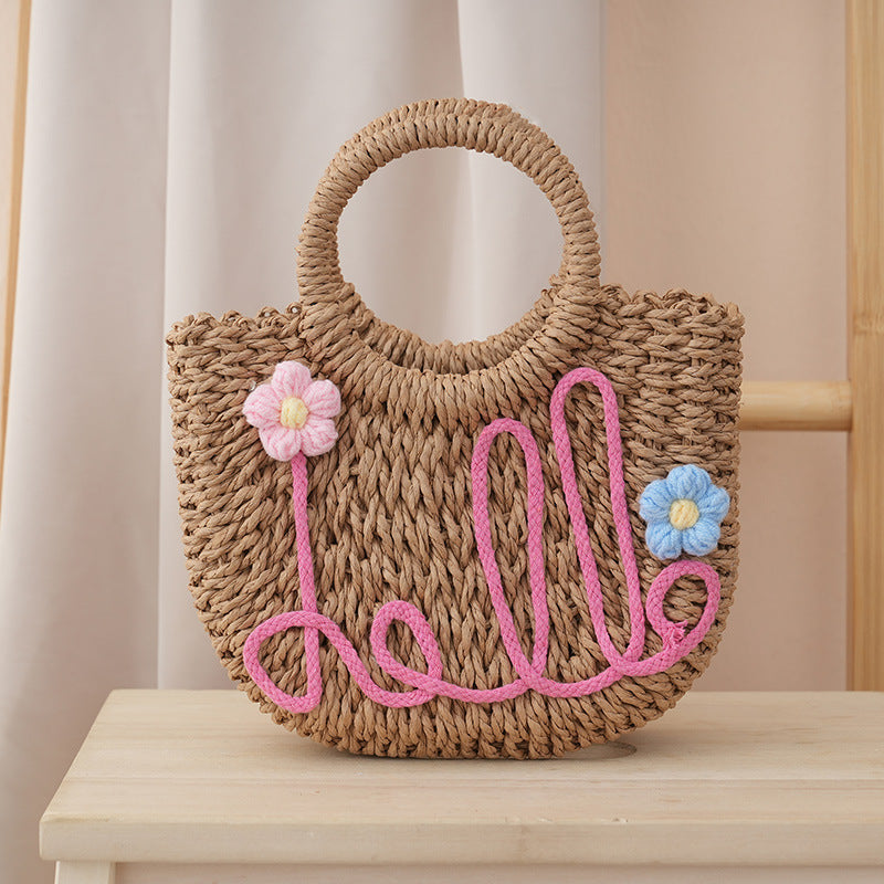 Carry Basket Blue Pink | TheKanta