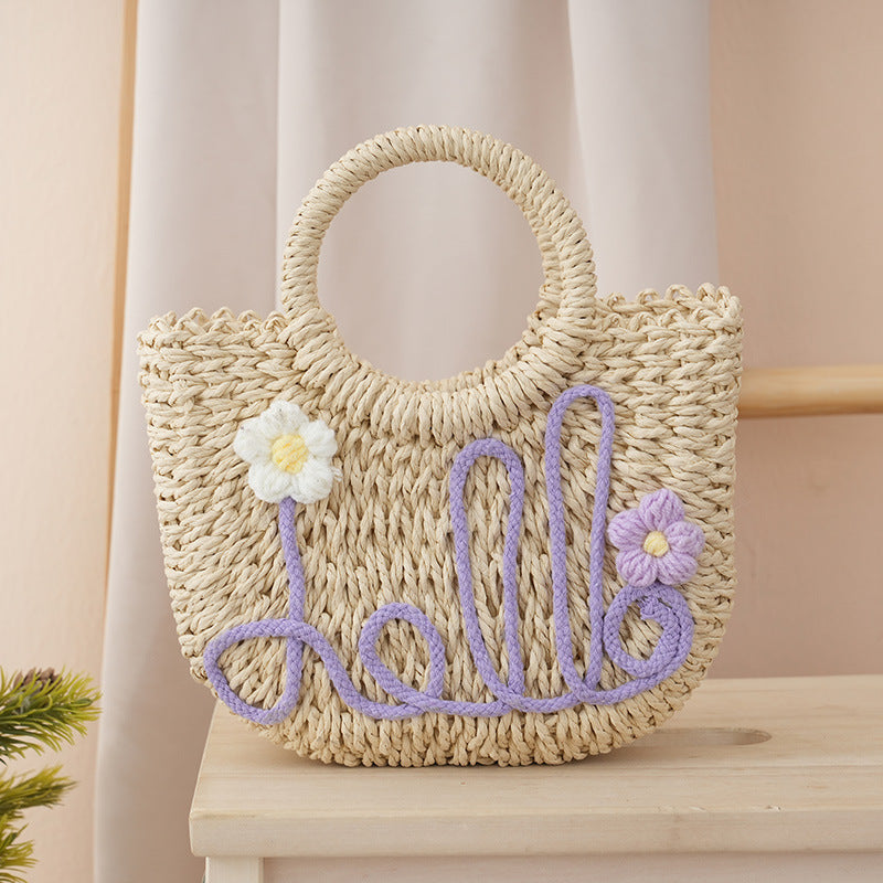 Carry Basket Blue Pink | TheKanta
