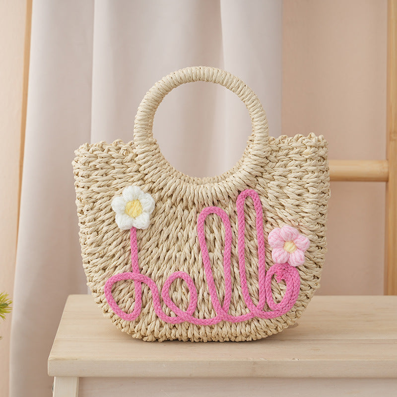 Carry Basket Blue Pink | TheKanta