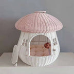Cat House Woven Natural Fiber | TheKanta