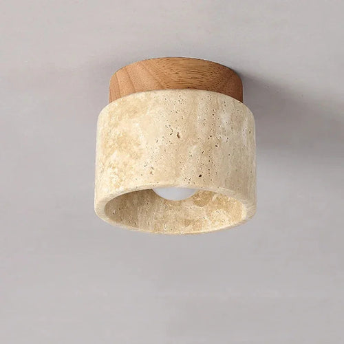 Cedarweald Travertine Surface Mounted Downlight