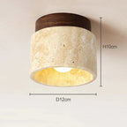Cedarweald Travertine Surface Mounted Downlight