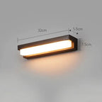 Cloveworth Solar Outdoor Wall Lamp
