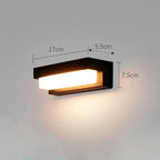 Cloveworth Solar Outdoor Wall Lamp