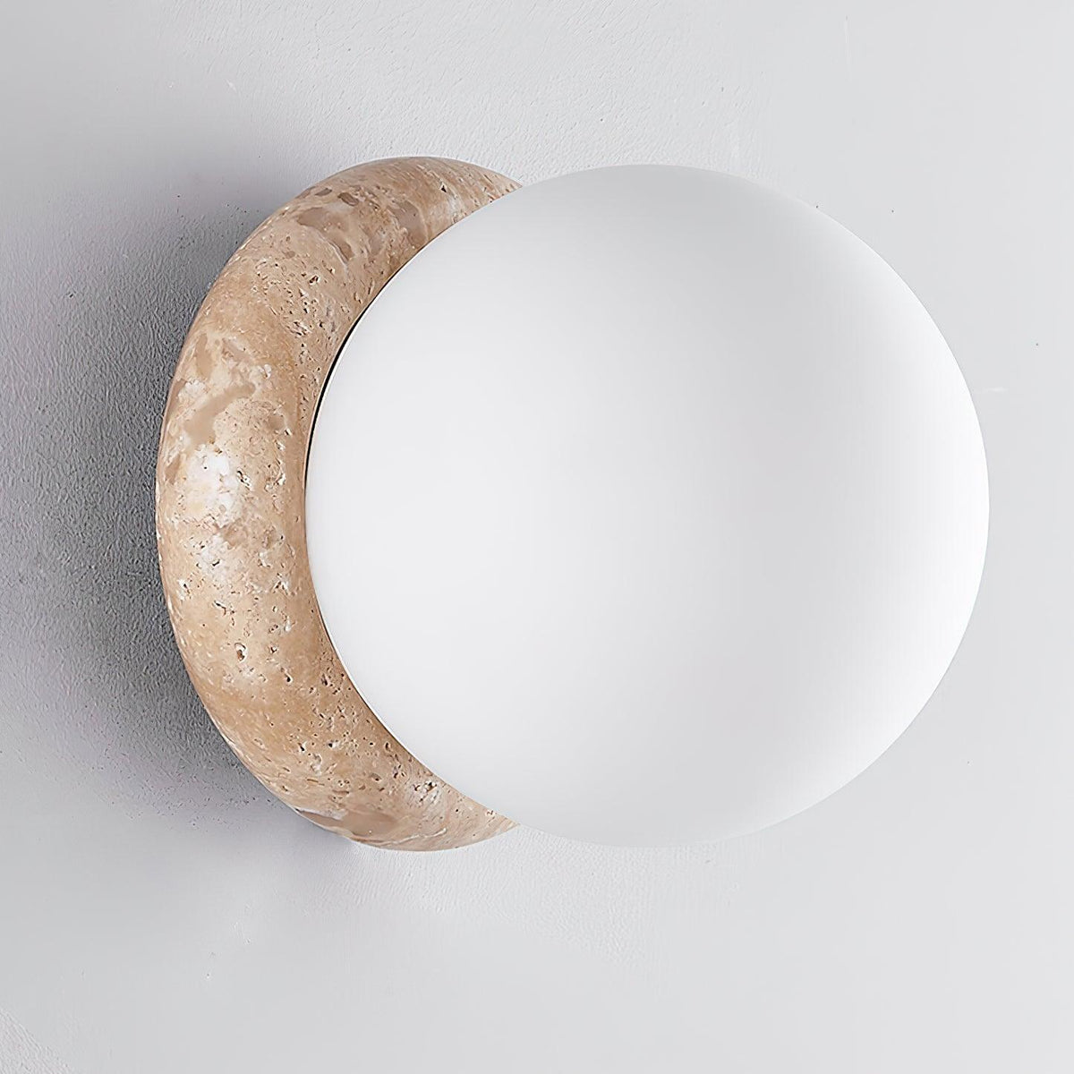 Cloveworth Travertine Wall Light