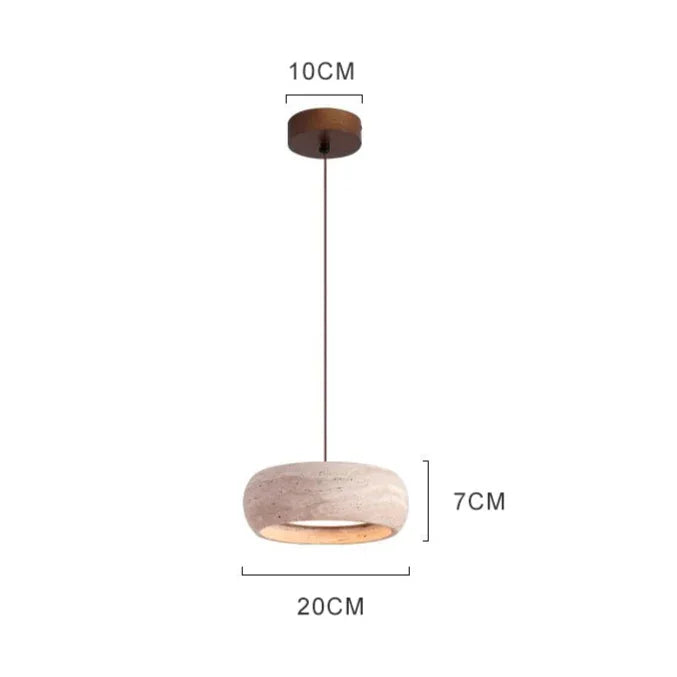 Clyfosa Travertine Pendant Lamp
