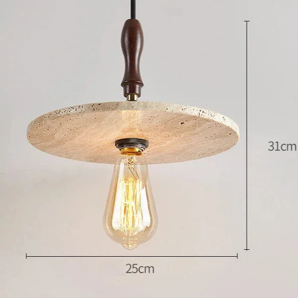 Corbura Travertine Pendant Lamp