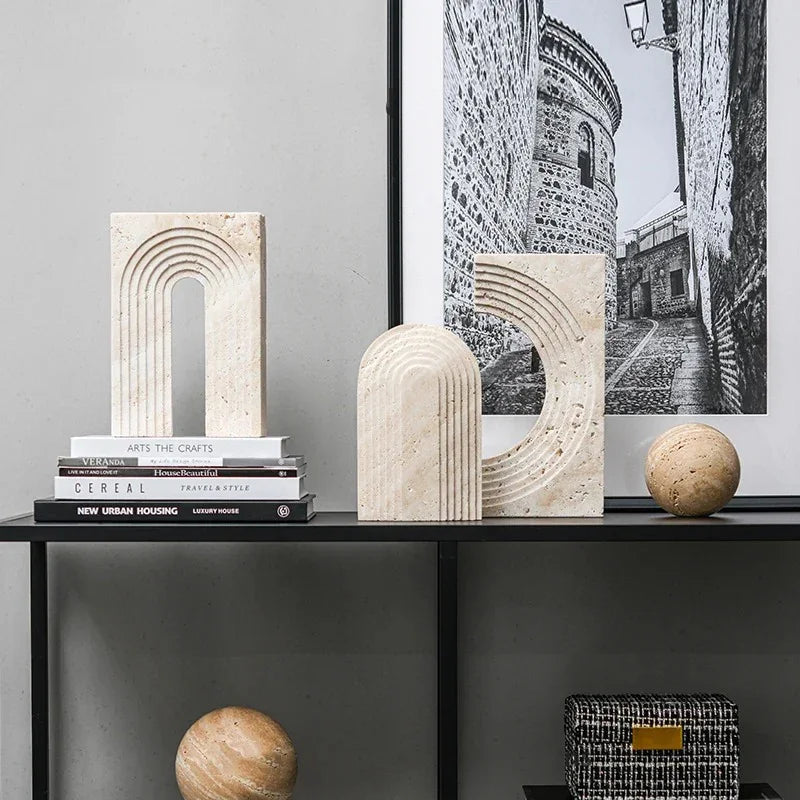 Corora Stone Arch Ornament