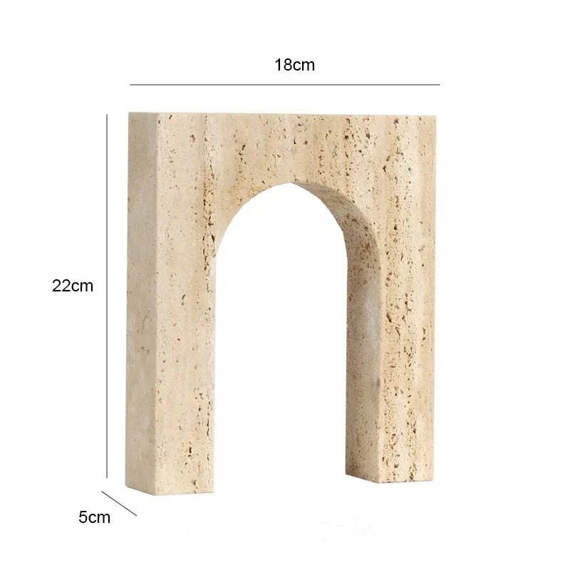 Corora Stone Arch Ornament