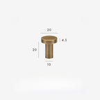 Cororra Cabinet Knobs & Handles