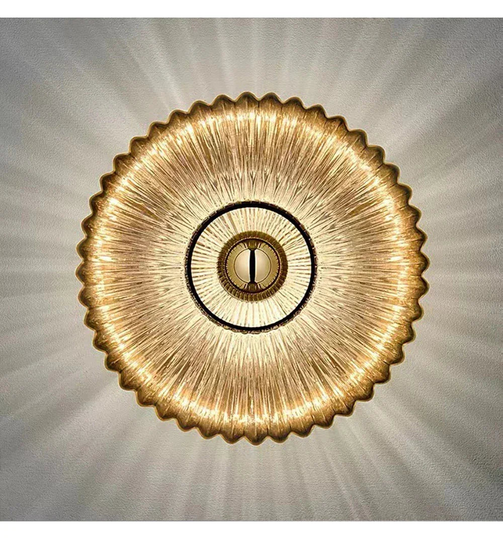 Corvura Wall Lamp - Glass