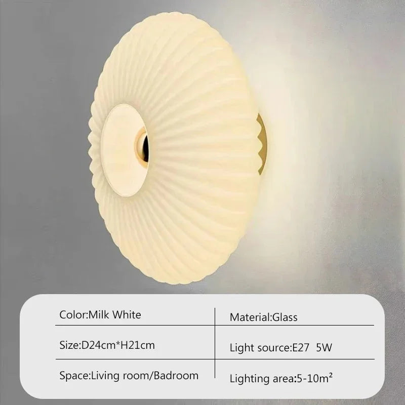 Corvura Wall Lamp - Glass