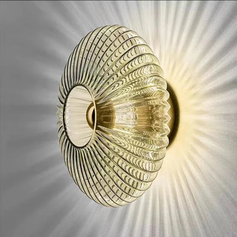 Corvura Wall Lamp - Glass