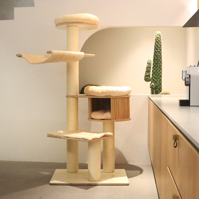 Cozy Cat Tree with Multiple Levels | TheKanta