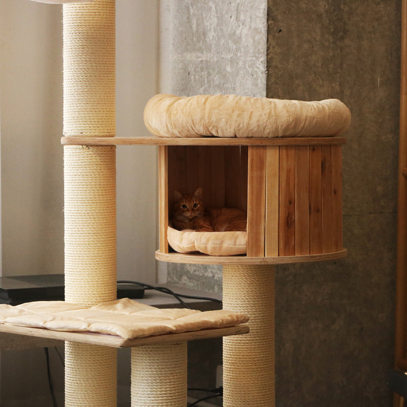 Cozy Cat Tree with Multiple Levels | TheKanta