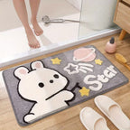 Cute Bunny Shaped Decorative Area Rug | TheKanta