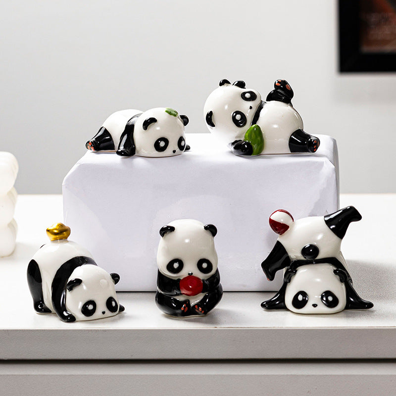 Cute Panda Decorative Figure | TheKanta