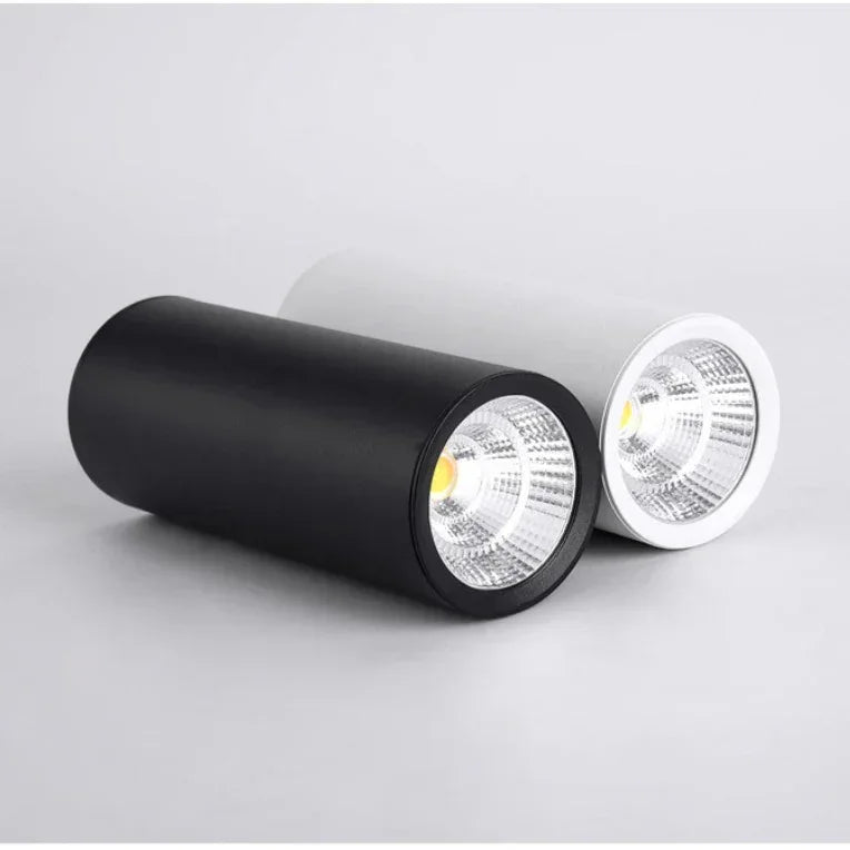 Dallendo Black LED Surface Mounted Downlight