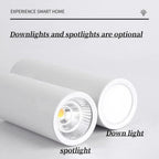 Dallendo Black LED Surface Mounted Downlight